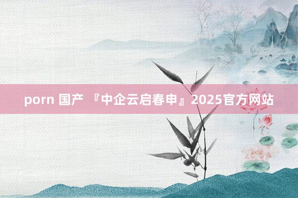 porn 国产 『中企云启春申』2025官方网站
