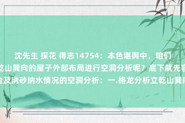 沈先生 探花 得志14754:本色堪舆中,咱们若何讹诈三元风水旨趣对乾山巽向的屋子外部布局进行空洞分析呢?底下就先容对其格龙分金及消砂纳水情况的空洞分析:一.格龙分析立乾山巽向来龙频繁条款要组成金局正生向,符...